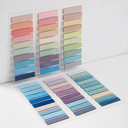 Colorful Transparent Sticky Notes - Self-Adhesive Annotation Tabs for School  Office - ZOOMNSTORE