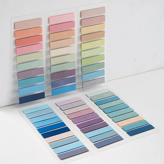 Colorful Transparent Sticky Notes - Self-Adhesive Annotation Tabs for School  Office - ZOOMNSTORE