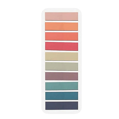 Colorful Transparent Sticky Notes - Self-Adhesive Annotation Tabs for School  Office - ZOOMNSTORE