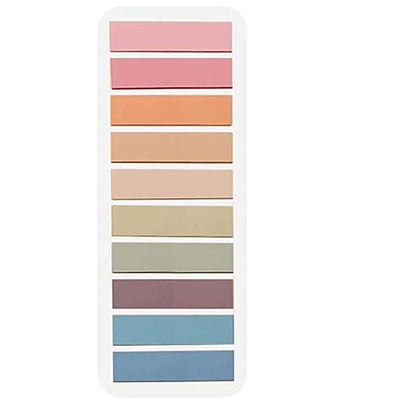 Colorful Transparent Sticky Notes - Self-Adhesive Annotation Tabs for School  Office - ZOOMNSTORE
