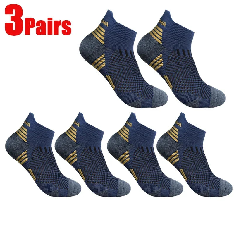 Compression Ankle Socks - Mens  Womens Low Cut Fitness Running Sox - ZOOMNSTORE