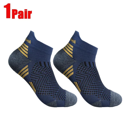 Compression Ankle Socks - Mens  Womens Low Cut Fitness Running Sox - ZOOMNSTORE