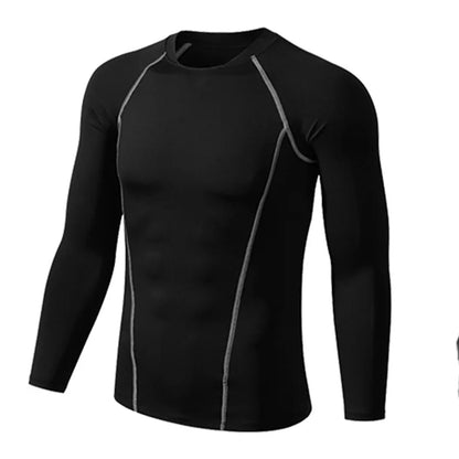 Compression Running T-Shirt - Unisex Sportswear for Fitness and Gym - ZOOMNSTORE