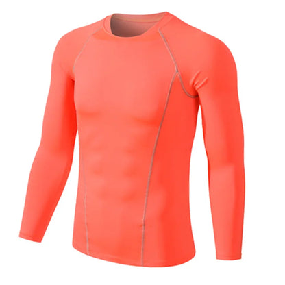 Compression Running T-Shirt - Unisex Sportswear for Fitness and Gym - ZOOMNSTORE