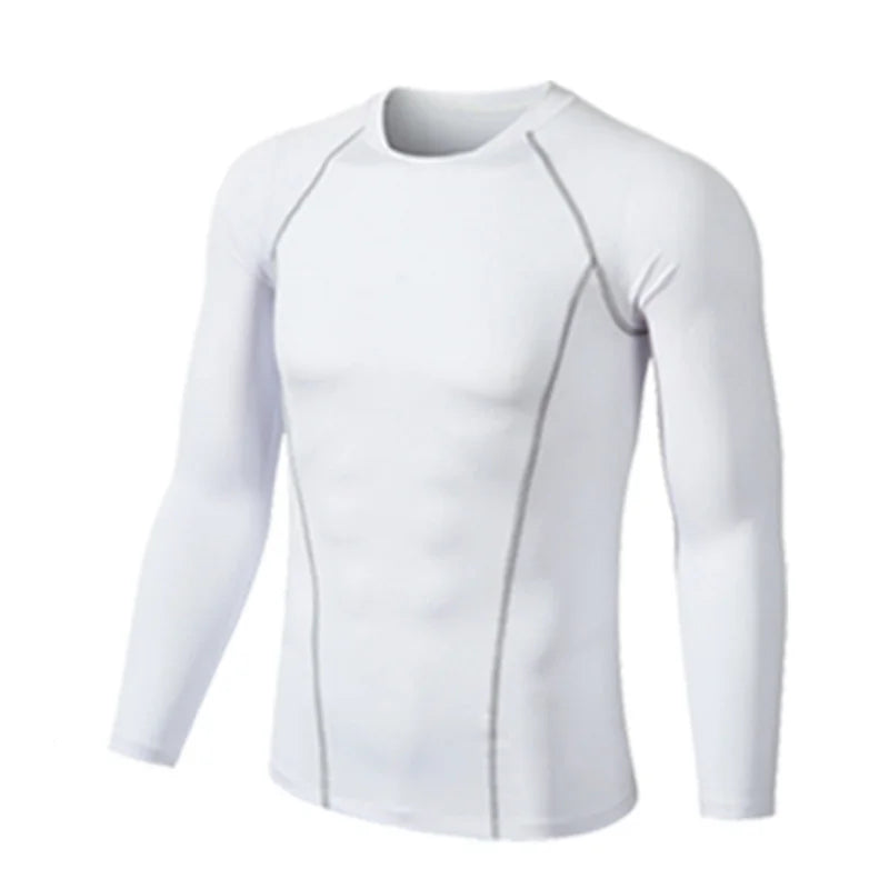 Compression Running T-Shirt - Unisex Sportswear for Fitness and Gym - ZOOMNSTORE