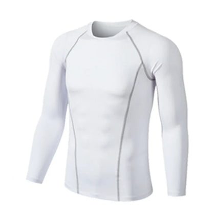 Compression Running T-Shirt - Unisex Sportswear for Fitness and Gym - ZOOMNSTORE