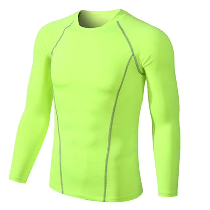 Compression Running T-Shirt - Unisex Sportswear for Fitness and Gym - ZOOMNSTORE