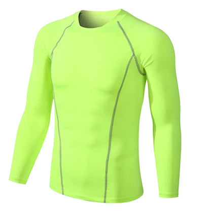 Compression Running T-Shirt - Unisex Sportswear for Fitness and Gym - ZOOMNSTORE