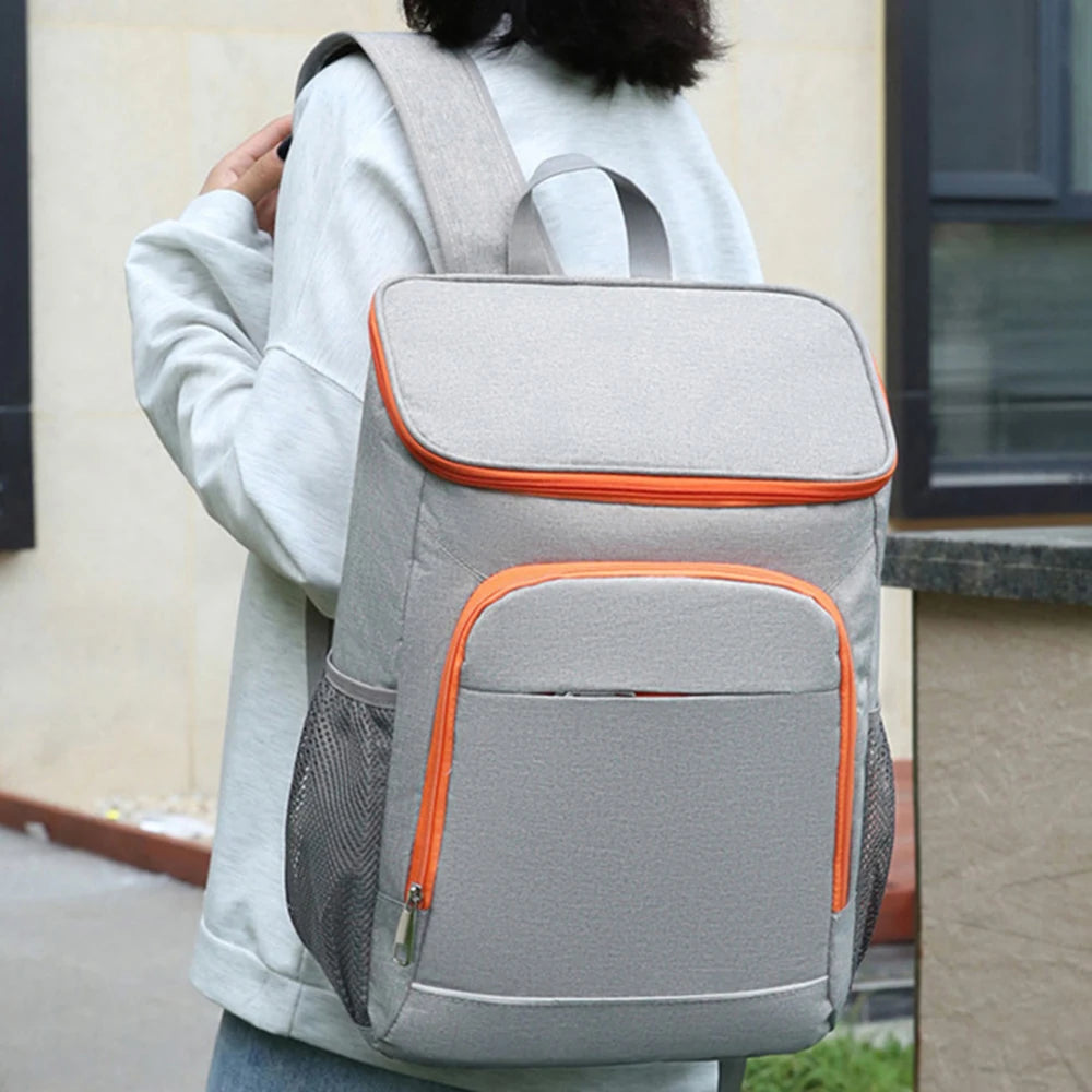 30L Insulated Cooler Backpack - Leakproof Lunch Bag for Camping Hiking Picnics Beach - ZOOMNSTORE