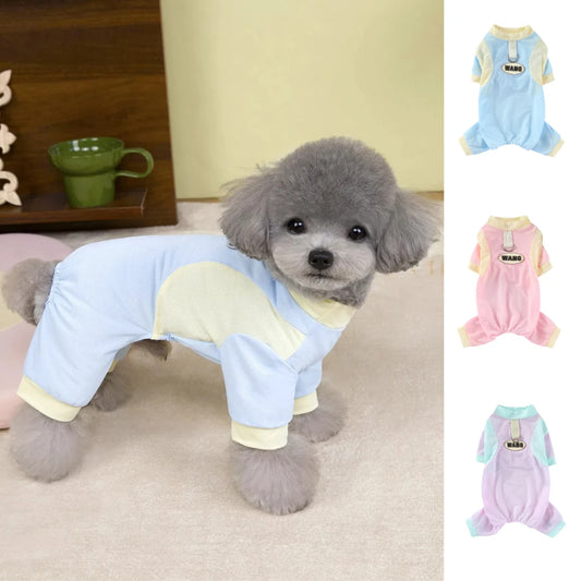 Cooling Dog Jumpsuit - Breathable Ice Silk Summer Vest for Small Dogs - ZOOMNSTORE