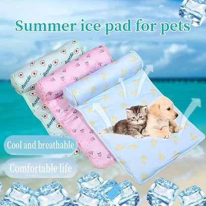 Cooling Dog Mat - Breathable Summer Pet Pad for Small to Large Dogs and Cats - ZOOMNSTORE