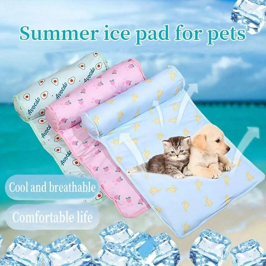 Cooling Dog Mat - Breathable Summer Pet Pad for Small to Large Dogs and Cats - ZOOMNSTORE