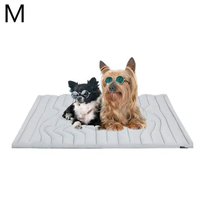 Cooling Dog Mat - Washable Summer Pet Bed for Small to Large Dogs and Cats - ZOOMNSTORE