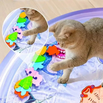 Cooling Pet Bed Mat - Thickened Water Sensory Play Cushion for Cats and Dogs - ZOOMNSTORE