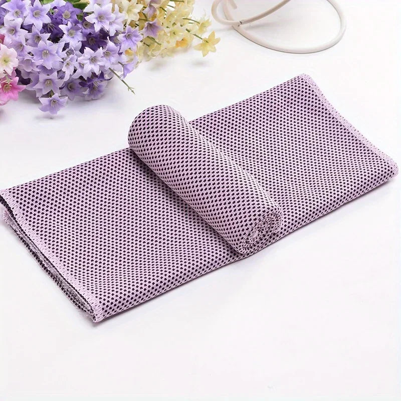 1-10 pcs Cooling Towel Instant Relief Microfiber Cool Towels Chilling Neck Wrap Ice Cold Rags Sports Fitness Camping Cycling - ZOOMNSTORE