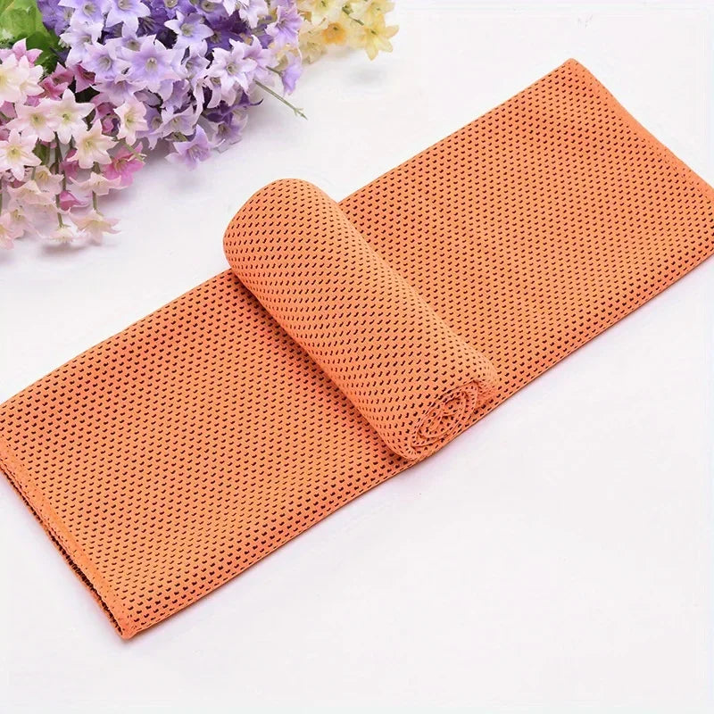 1-10 pcs Cooling Towel Instant Relief Microfiber Cool Towels Chilling Neck Wrap Ice Cold Rags Sports Fitness Camping Cycling - ZOOMNSTORE