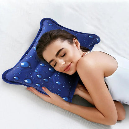 Summer Cooling Water Cushion Sleeping Aid Pad Mat Muscle Relief Cooling Pillow Ice Pad Massager Bedding Sleep Cool Cushion - ZOOMNSTORE