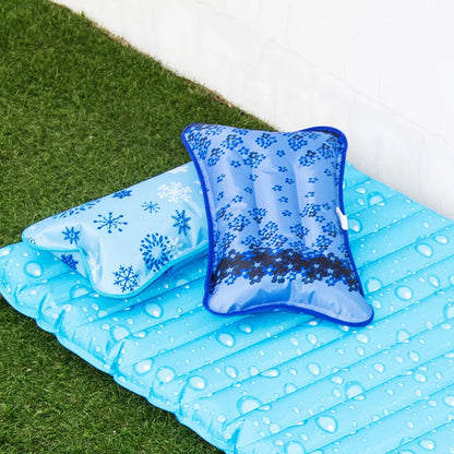 Summer Cooling Water Cushion Sleeping Aid Pad Mat Muscle Relief Cooling Pillow Ice Pad Massager Bedding Sleep Cool Cushion - ZOOMNSTORE