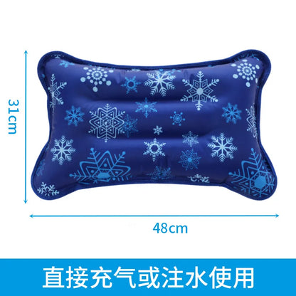 Summer Cooling Water Cushion Sleeping Aid Pad Mat Muscle Relief Cooling Pillow Ice Pad Massager Bedding Sleep Cool Cushion - ZOOMNSTORE