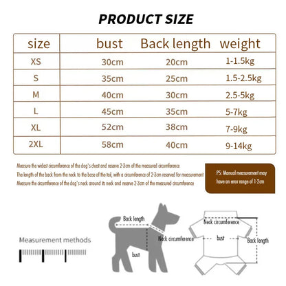 Coral Fleece Dog Jacket - Warm Soft Coat for Small  Medium Pets - ZOOMNSTORE