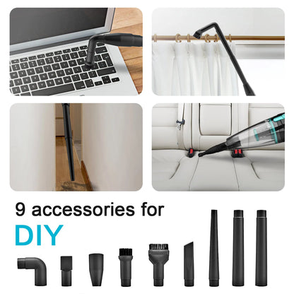 Corded Handheld Vacuum – INSE R3S 16Kpa Suction Long Cord Vacuum Cleaner for Car & Hard Floors - ZOOMNSTORE