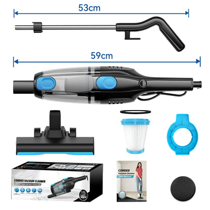 Corded Handheld Vacuum – INSE R3S 16Kpa Suction Long Cord Vacuum Cleaner for Car & Hard Floors - ZOOMNSTORE