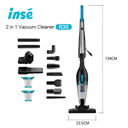 Corded Handheld Vacuum – INSE R3S 16Kpa Suction Long Cord Vacuum Cleaner for Car & Hard Floors - ZOOMNSTORE