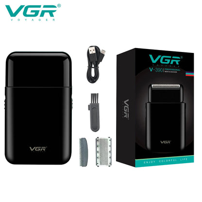 Cordless Beard Trimmer - VGR V-390 Rechargeable Electric Shaver for Men - ZOOMNSTORE