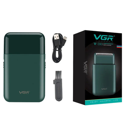 Cordless Beard Trimmer - VGR V-390 Rechargeable Electric Shaver for Men - ZOOMNSTORE