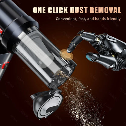 Cordless Car Vacuum | Powerful Wireless Portable Vacuum Cleaner with HEPA Filter - ZOOMNSTORE