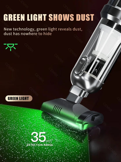 Cordless Car Vacuum | Powerful Wireless Portable Vacuum Cleaner with HEPA Filter - ZOOMNSTORE