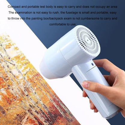 Cordless Hair Dryer – Portable USB Rechargeable Quiet Travel Dryer with Foldable Handle - ZOOMNSTORE