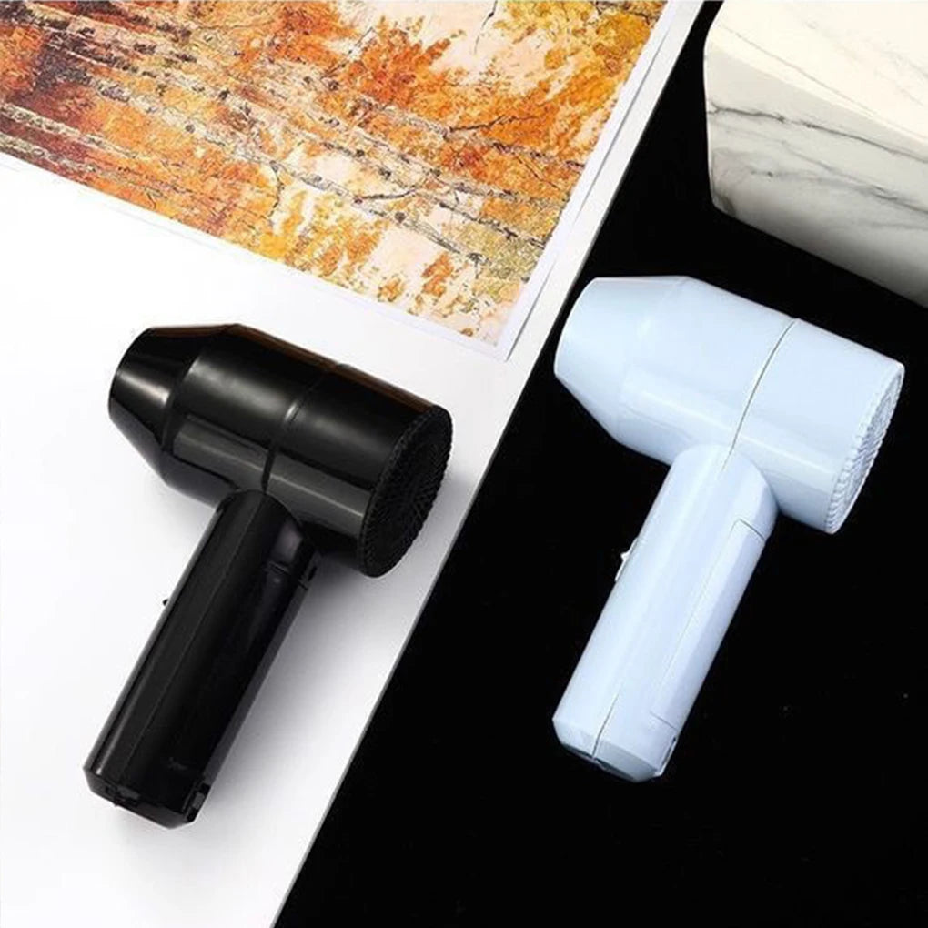 Cordless Hair Dryer – Portable USB Rechargeable Quiet Travel Dryer with Foldable Handle - ZOOMNSTORE