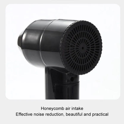 Cordless Hair Dryer – Portable USB Rechargeable Quiet Travel Dryer with Foldable Handle - ZOOMNSTORE