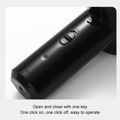 Cordless Hair Dryer – Portable USB Rechargeable Quiet Travel Dryer with Foldable Handle - ZOOMNSTORE