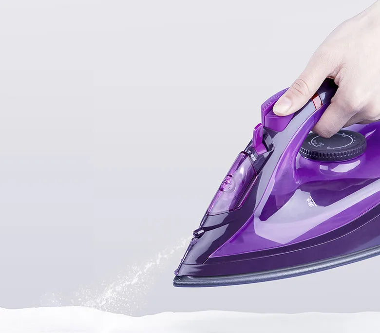 Cordless Steam Iron – Portable Garment Steamer with Triangular Iron Tip and No Cord Design - ZOOMNSTORE
