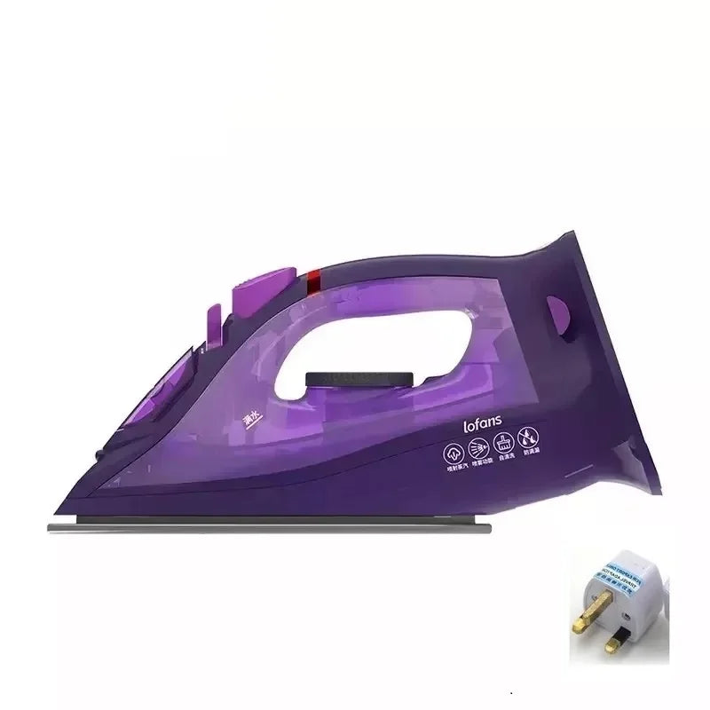 Cordless Steam Iron – Portable Garment Steamer with Triangular Iron Tip and No Cord Design - ZOOMNSTORE