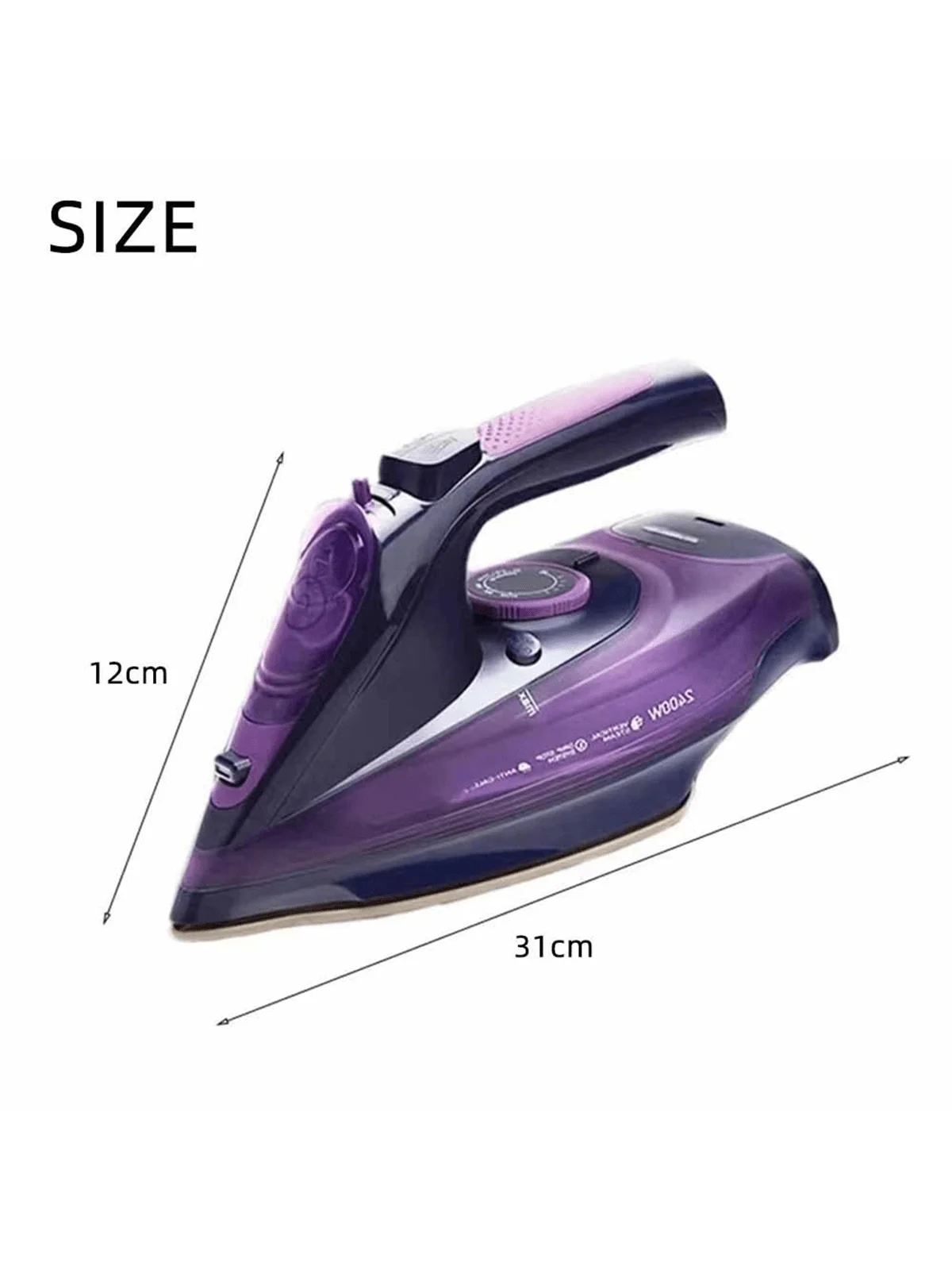 Cordless Steam Iron SONAKY 2 In 1 | Ceramic Soleplate & Adjustable Variable Steam - ZOOMNSTORE