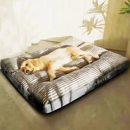 Corduroy Dog Bed - Soft Washable Sleeping Mat for Small to Large Dogs - ZOOMNSTORE