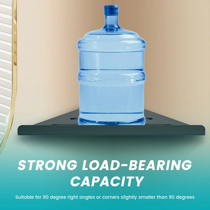 Wall Mount Corner Shelf - No-Drill 304 Stainless Steel Shower Organizer for Bathroom - ZOOMNSTORE