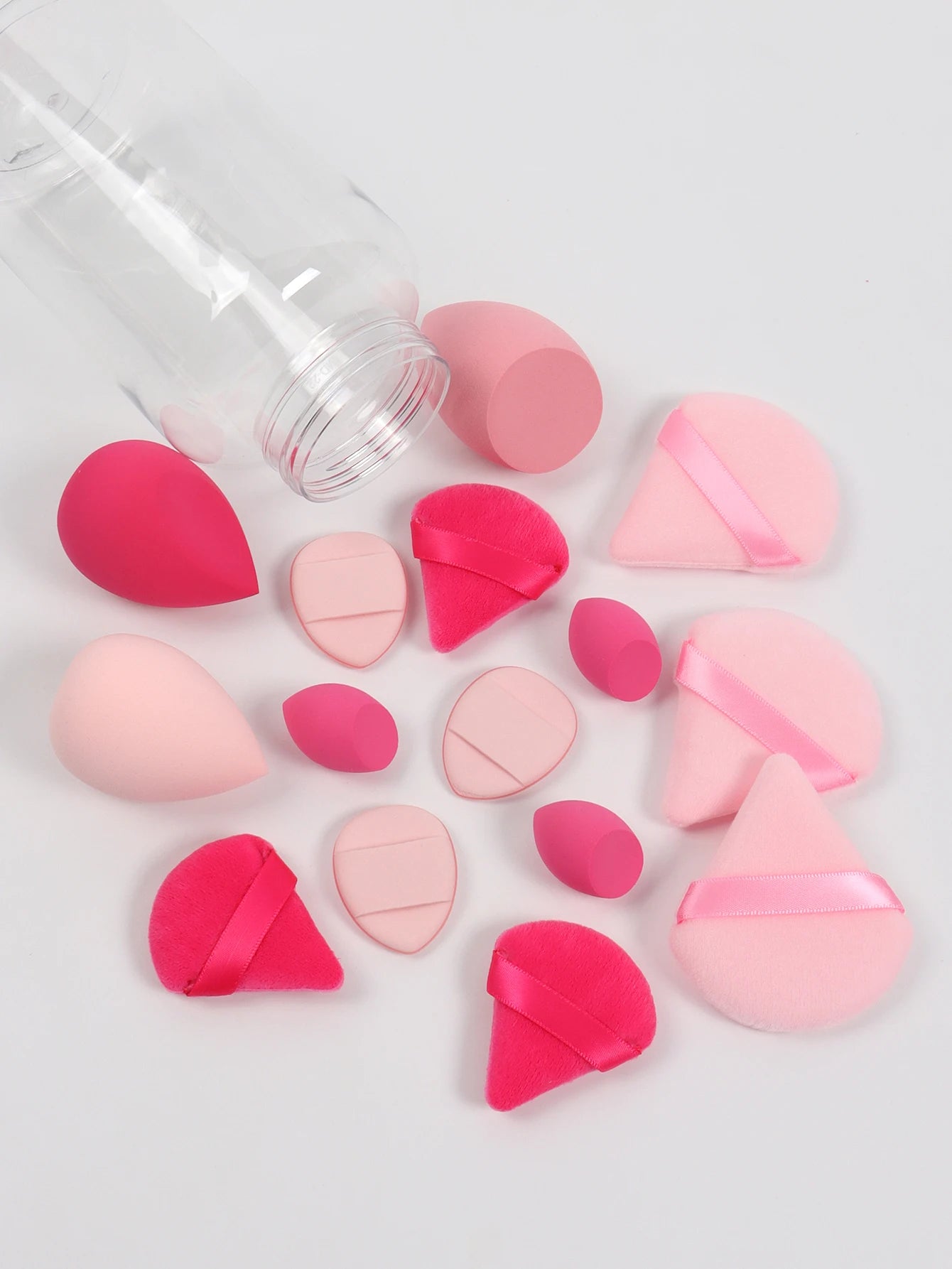 Cosmetic Powder Puffs – Loose Powder Puff Combo with Mini Makeup Egg Set & Air Cushion - ZOOMNSTORE