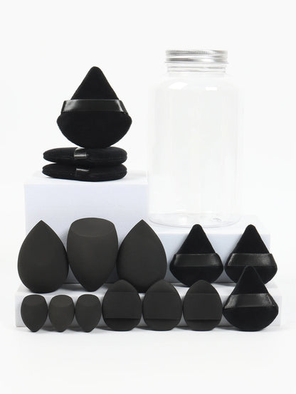 Cosmetic Powder Puffs – Loose Powder Puff Combo with Mini Makeup Egg Set & Air Cushion - ZOOMNSTORE