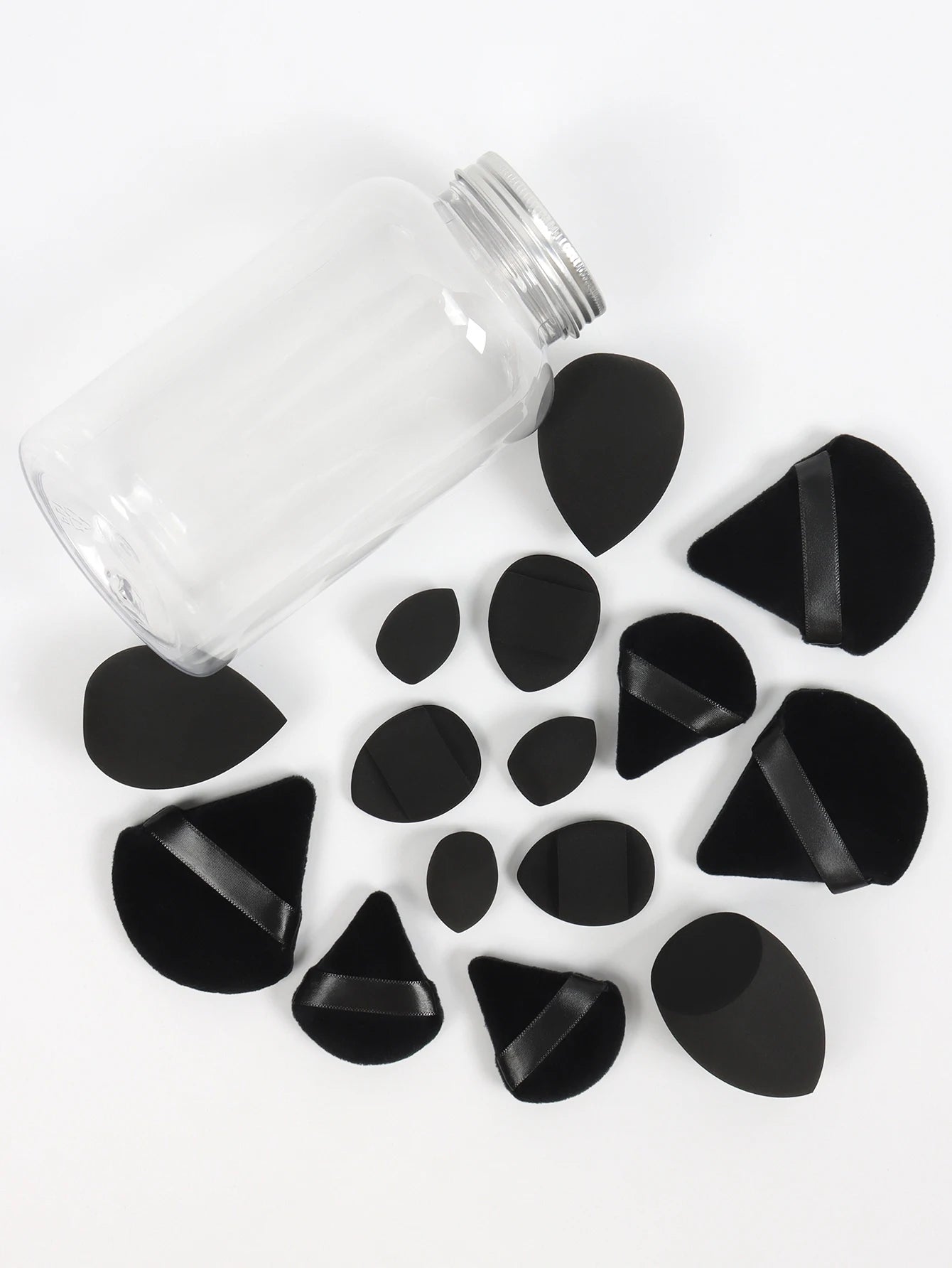 Cosmetic Powder Puffs – Loose Powder Puff Combo with Mini Makeup Egg Set & Air Cushion - ZOOMNSTORE