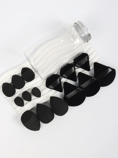 Cosmetic Powder Puffs – Loose Powder Puff Combo with Mini Makeup Egg Set & Air Cushion - ZOOMNSTORE