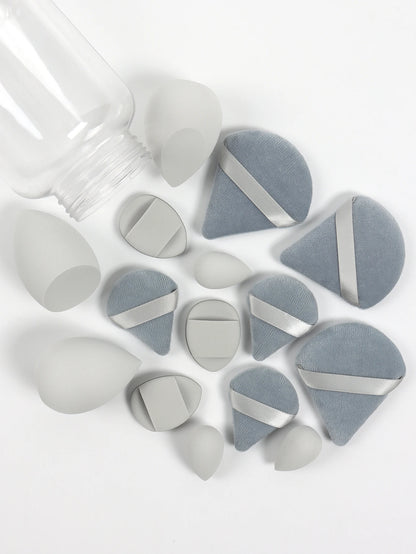 Cosmetic Powder Puffs – Loose Powder Puff Combo with Mini Makeup Egg Set & Air Cushion - ZOOMNSTORE