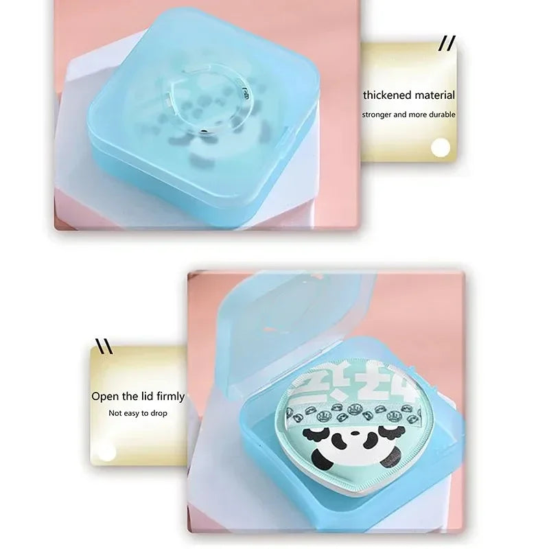 Cosmetic Puff Box – Portable Makeup Sponge Case With Ventilated Air Cushion Puff - ZOOMNSTORE