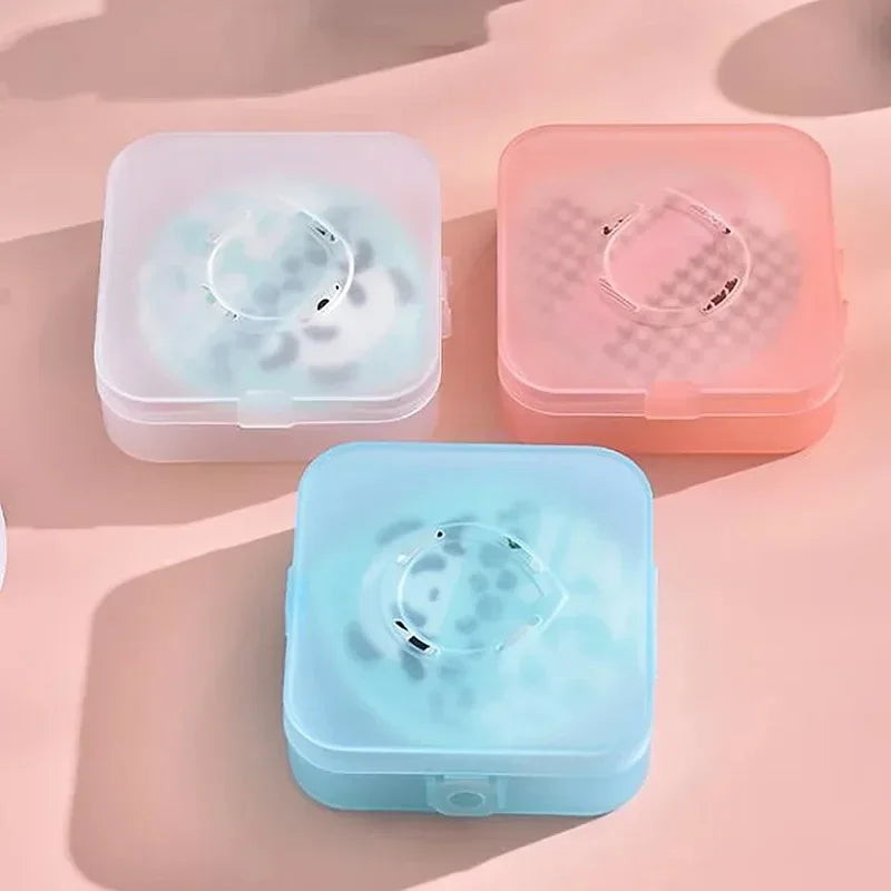 Cosmetic Puff Box – Portable Makeup Sponge Case With Ventilated Air Cushion Puff - ZOOMNSTORE