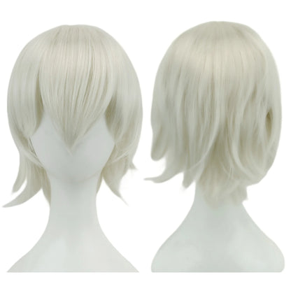 Cosplay Bob Wig – Short Curly Synthetic Hair, Pink Blonde Orange Party Costume - ZOOMNSTORE
