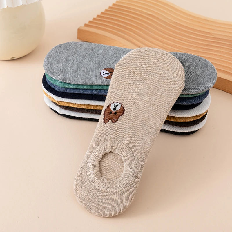 Cotton Ankle Socks - Casual Breathable Short Socks for Women Men and Girls - ZOOMNSTORE