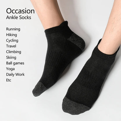 Cotton Ankle Socks - 612 Pairs Sports Short Socks for Men  Women Breathable Summer Running Socks - ZOOMNSTORE